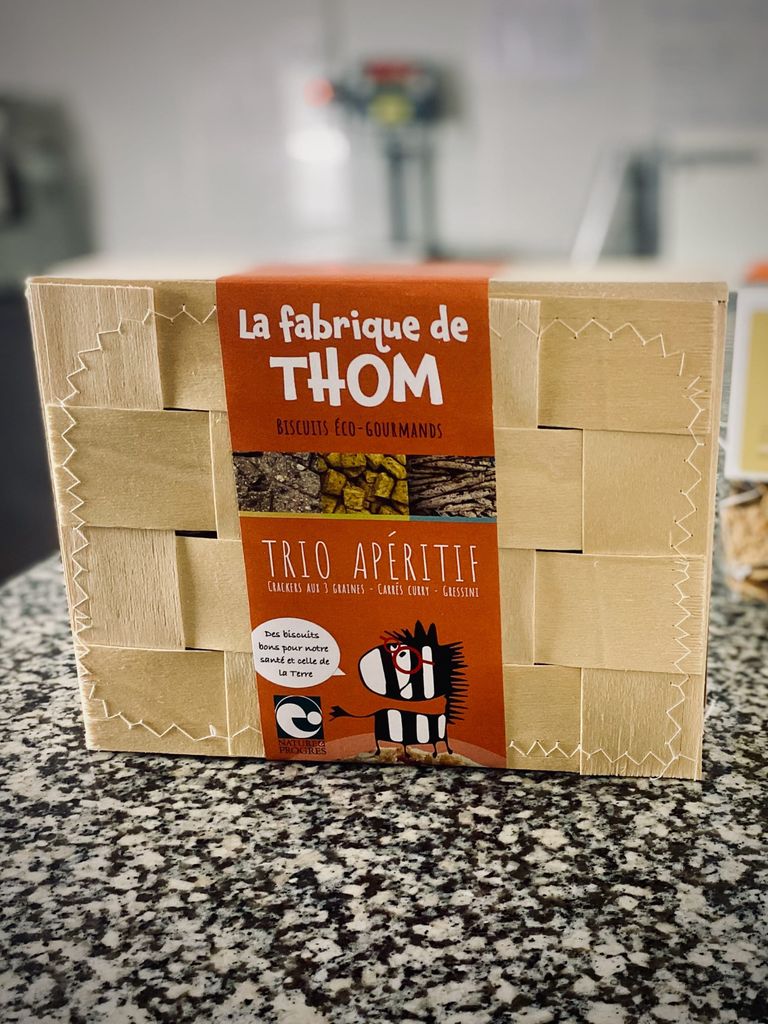 Biscuits pour un apéritif salé - Fabrique de Thom